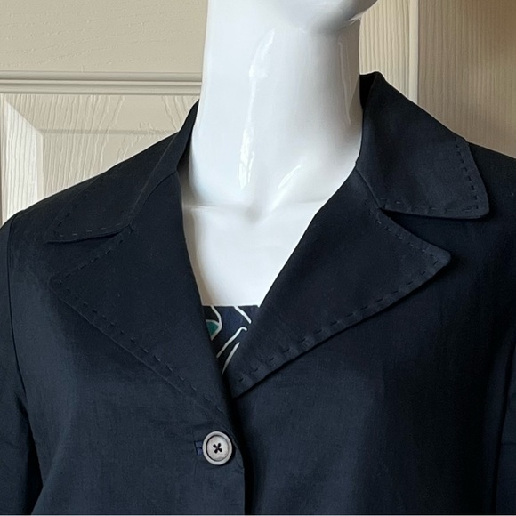 Elie Tahari - women’s linen jacket (Size S) - Picture 4 of 4
